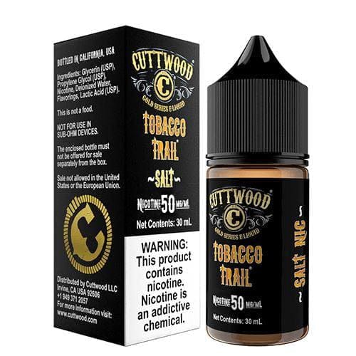 Tobacco Trail SALT - Cuttwood E-Liquids - 30mL