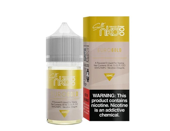 Euro Gold - NKD 100 Salt E-Liquid - Nicotine Salt | Giant Vapes