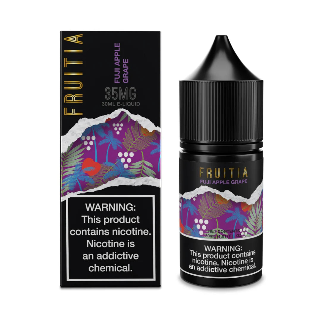 Fuji Apple Grape SALT - Fruitia - Salt Nicotine | Giant Vapes Fuji Apple Grape SALT - Fruitia - Salt Nicotine | Giant Vapes