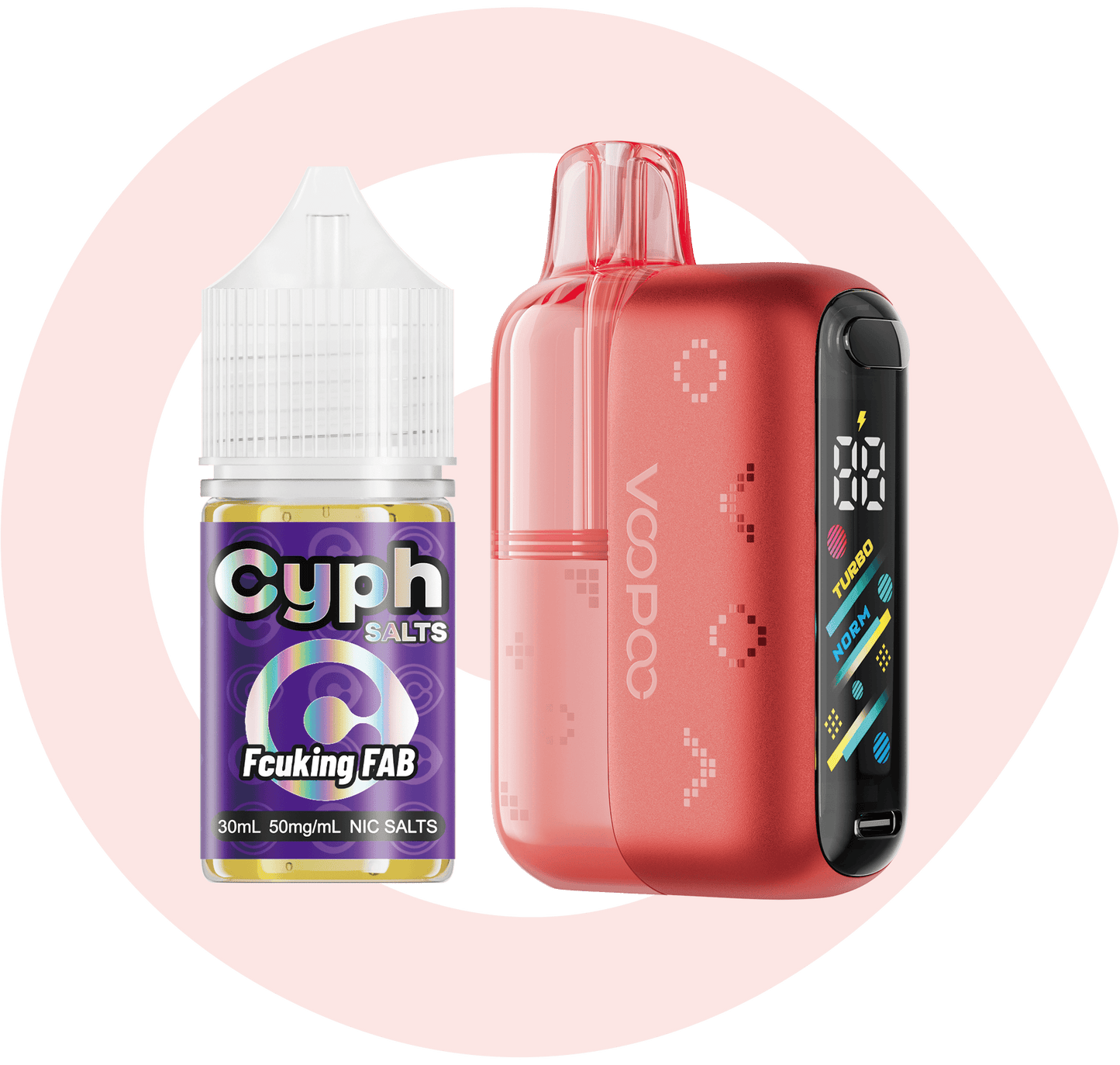 VOOPOO NAVI 80K Kit X Cyph Salts Bundle