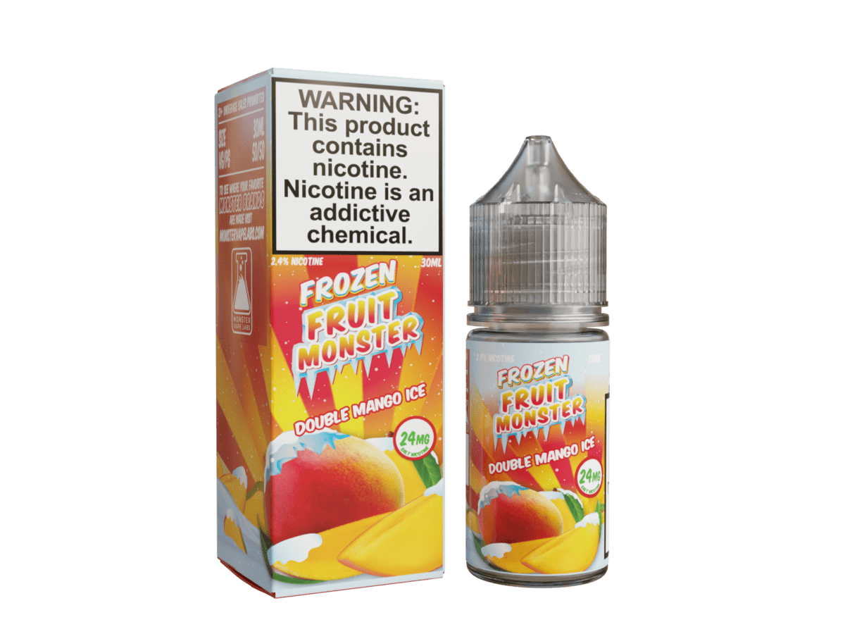 fruit monster vape juice salt nic Frozen Fruit Monster Salt E-Liquid - Strawberry Banana Ice