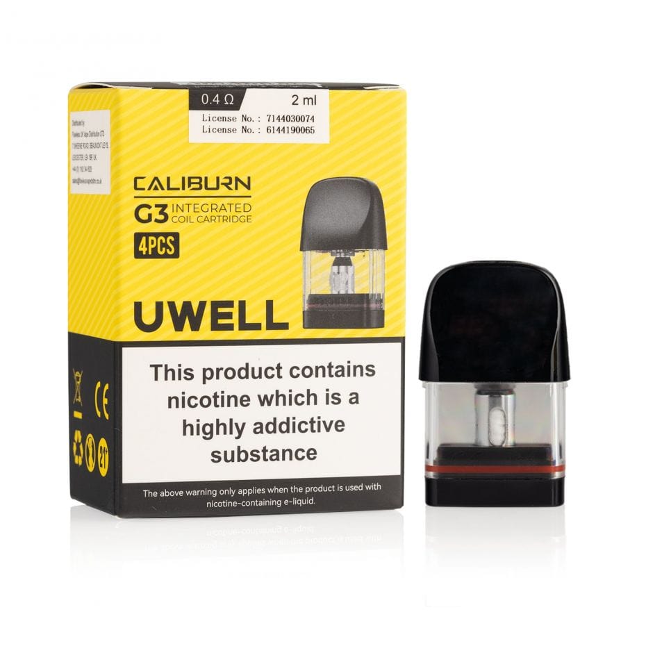 Uwell CALIBURN G3 Replacement Pods - Vape Pod