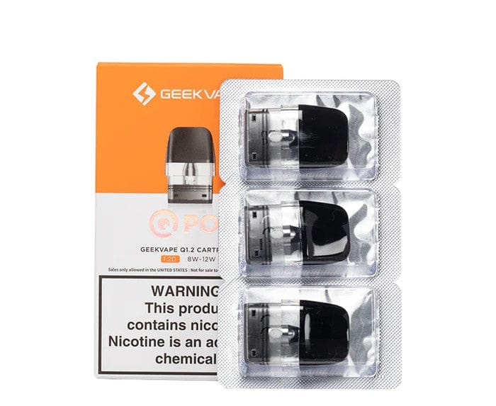 GeekVape Q Replacement Pods - Vape Pods | Giant Vapes GeekVape Q Replacement Pods - Vape Pods | Giant Vapes