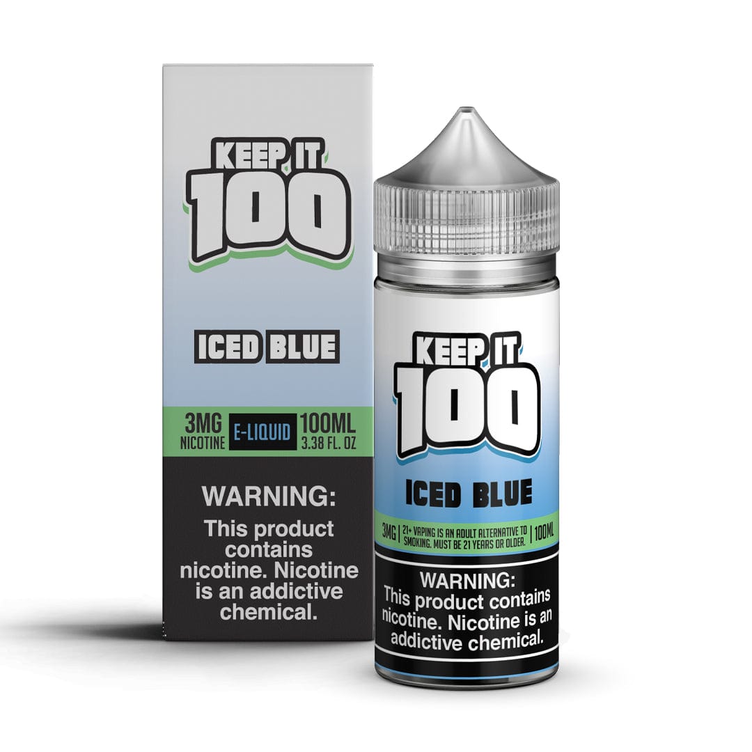 ICED Blue - Keep It 100 - Vape Juice | Giant Vapes
