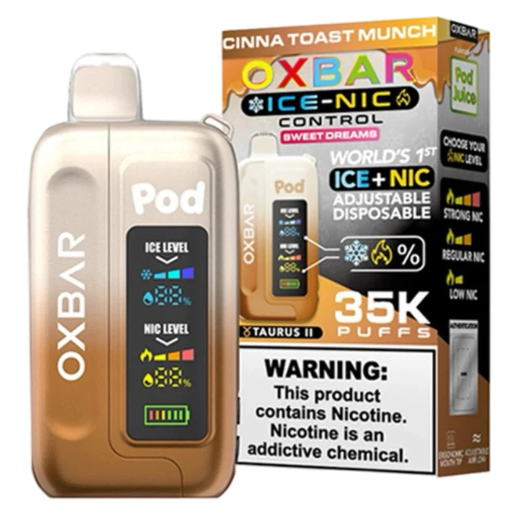 OXBAR X Pod Juice Ice-Nic Control 35K Disposable