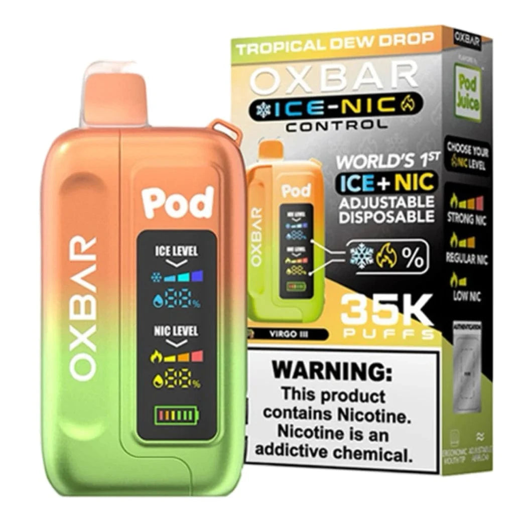 OXBAR X Pod Juice Ice-Nic Control 35K Disposable