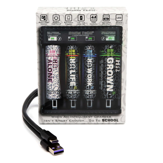 HOHM SCHOOL 4A 4 Bay Battery Charger