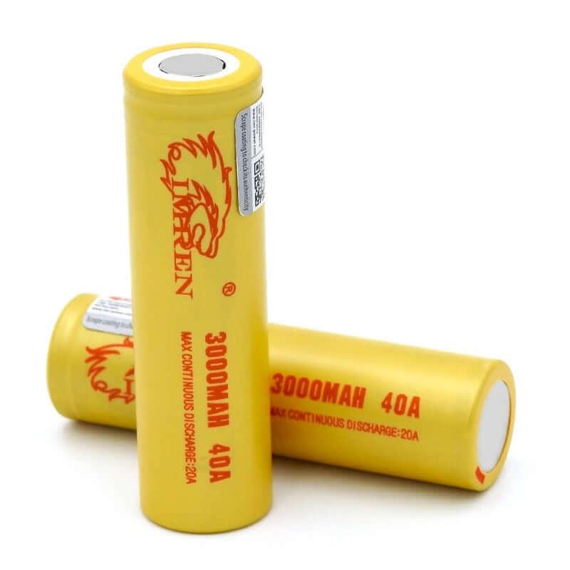 IMREN 18650 Lithium Battery - Lithium Vape Battery