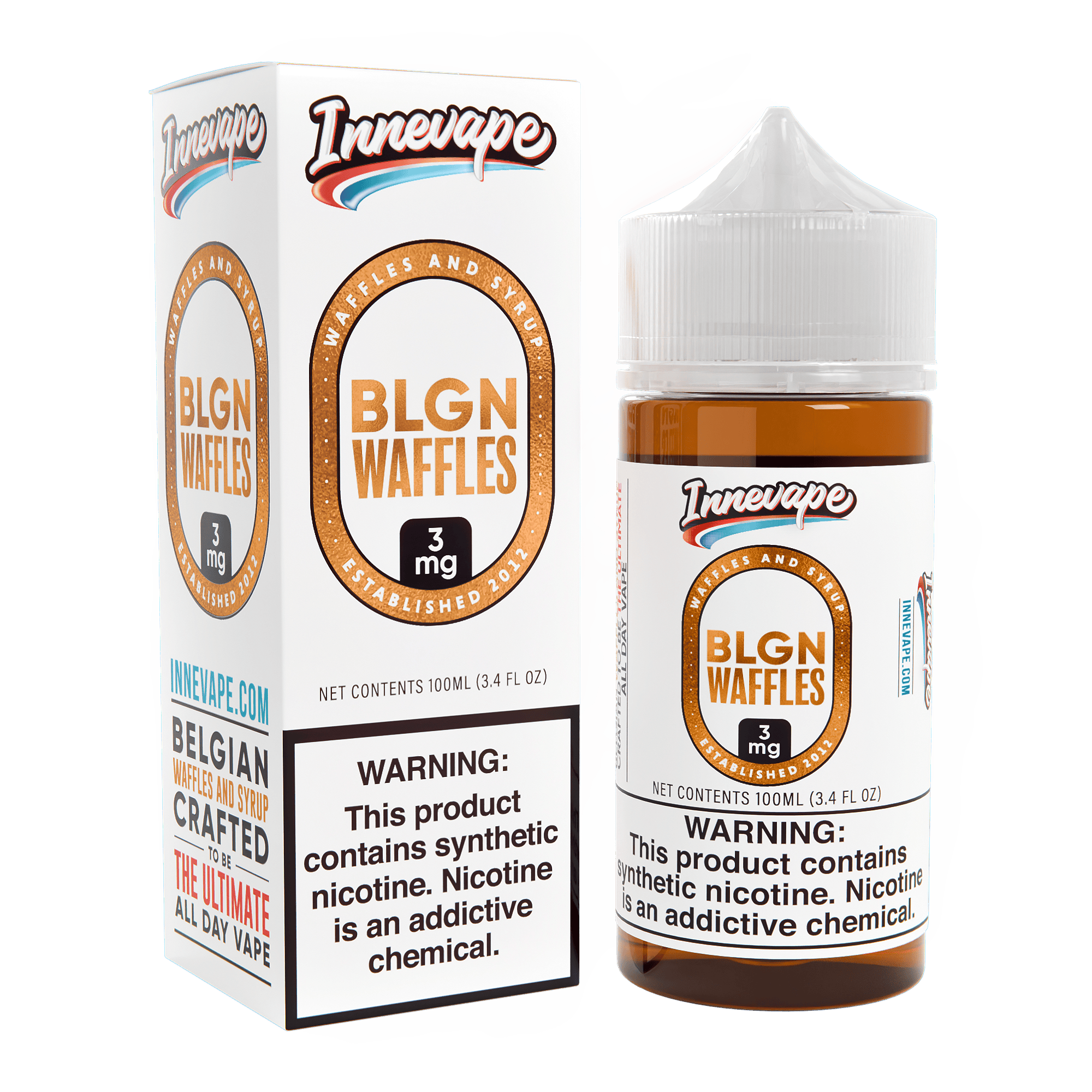 BLGN Waffles - Innevape - Vape Juice | Giant Vapes