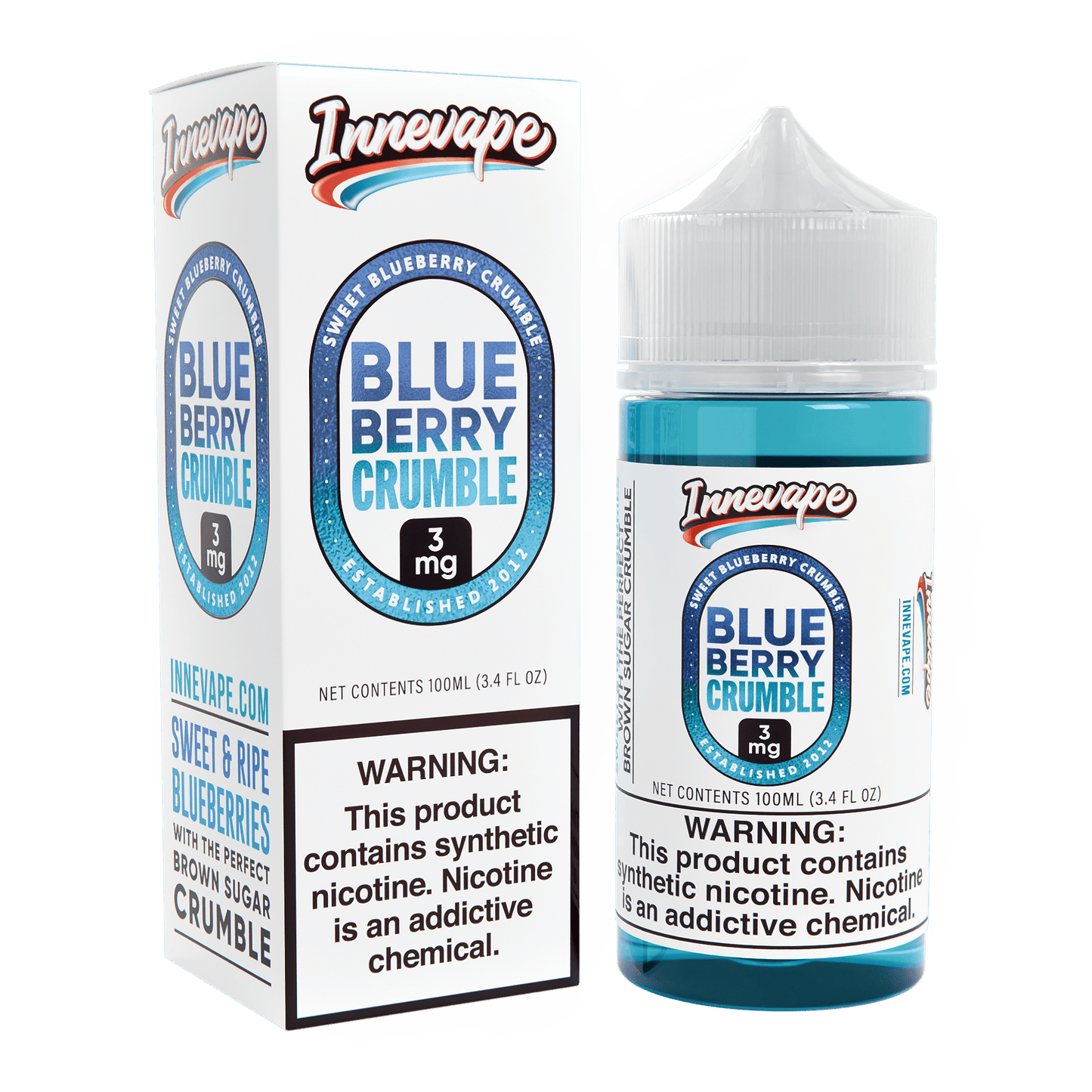 Blueberry Crumble - Innevape E-Liquids - 100mL