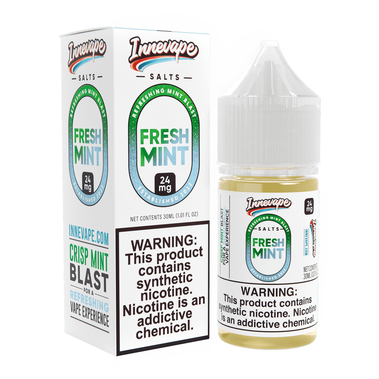 Fresh Mint SALT - Innevape E-Liquids - 30mL