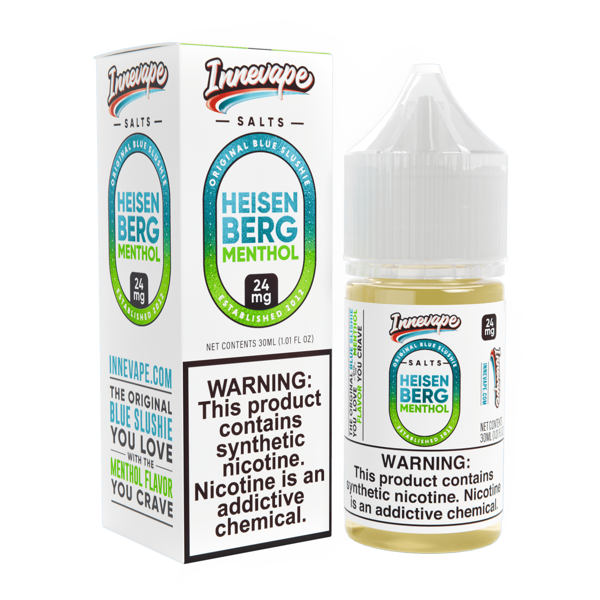 Heisenberg Menthol SALT - Innevape - Salt Nicotine | Giant Vapes