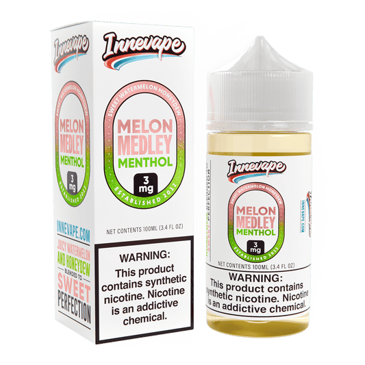 Melon Medley Menthol - Innevape E-Liquids - 100mL
