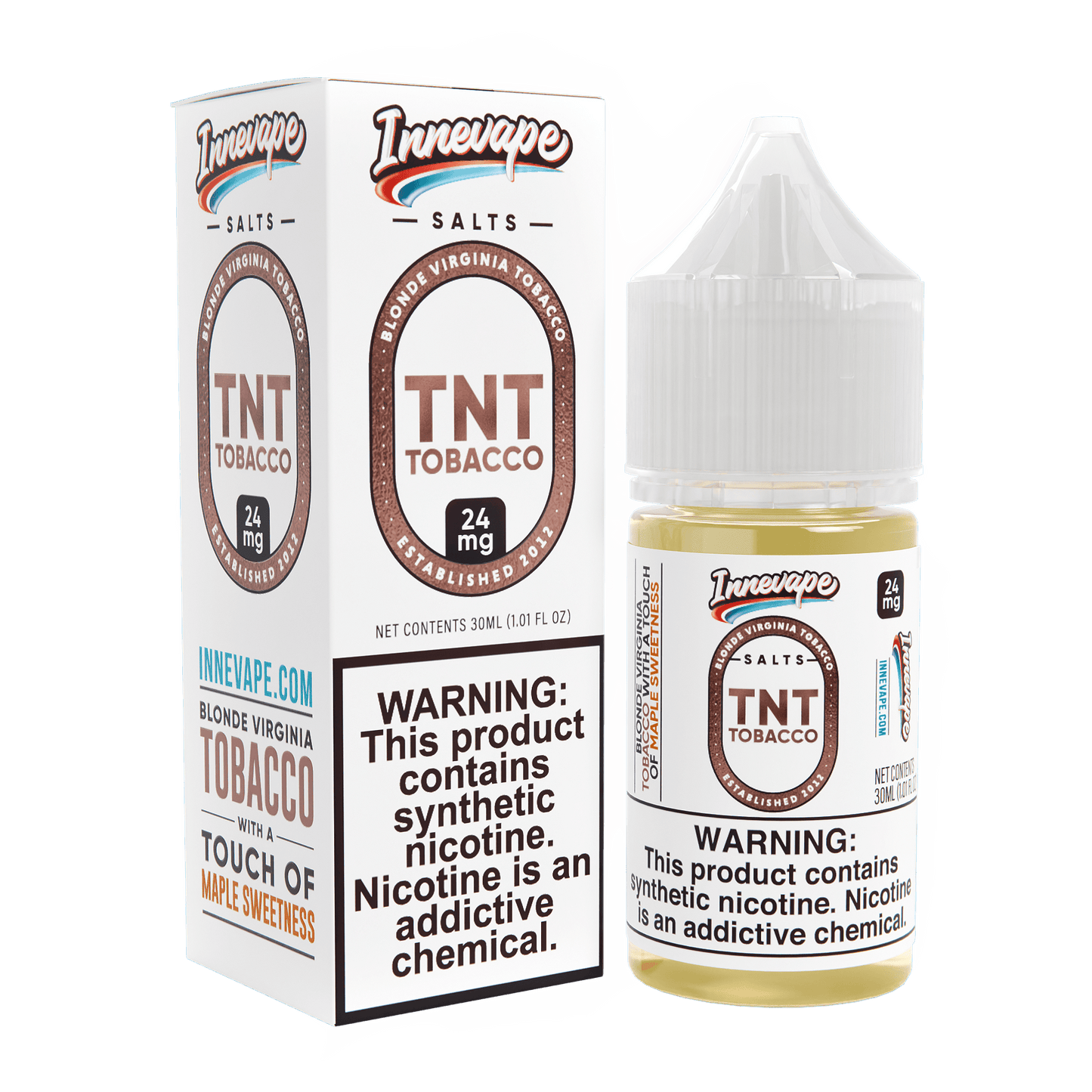 TNT Tobacco SALT - Innevape E-Liquids - 30mL