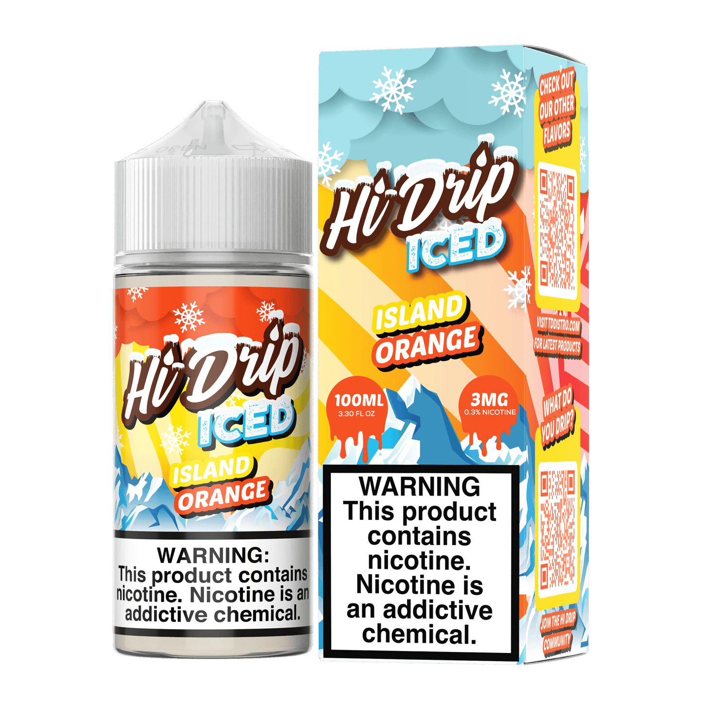 Island Orange ICED - Hi Drip - 100mL
