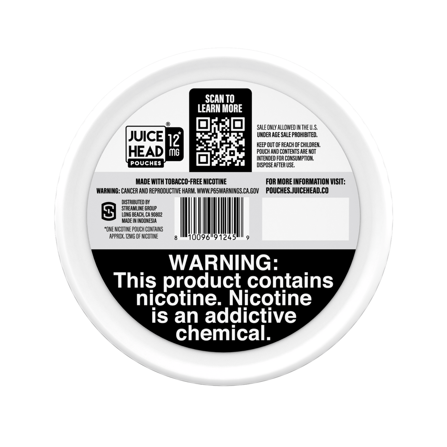 Mango Strawberry Mint - Juice Head Nicotine Pouches - 20ct