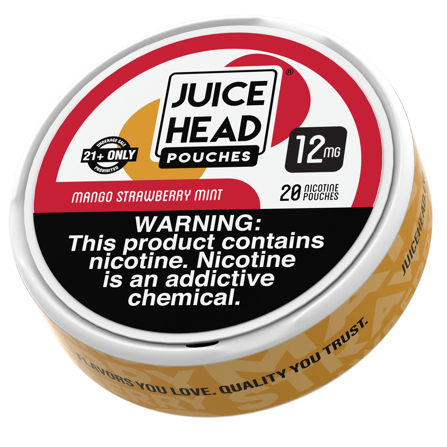 Mango Strawberry Mint - Juice Head Nicotine Pouches - 20ct