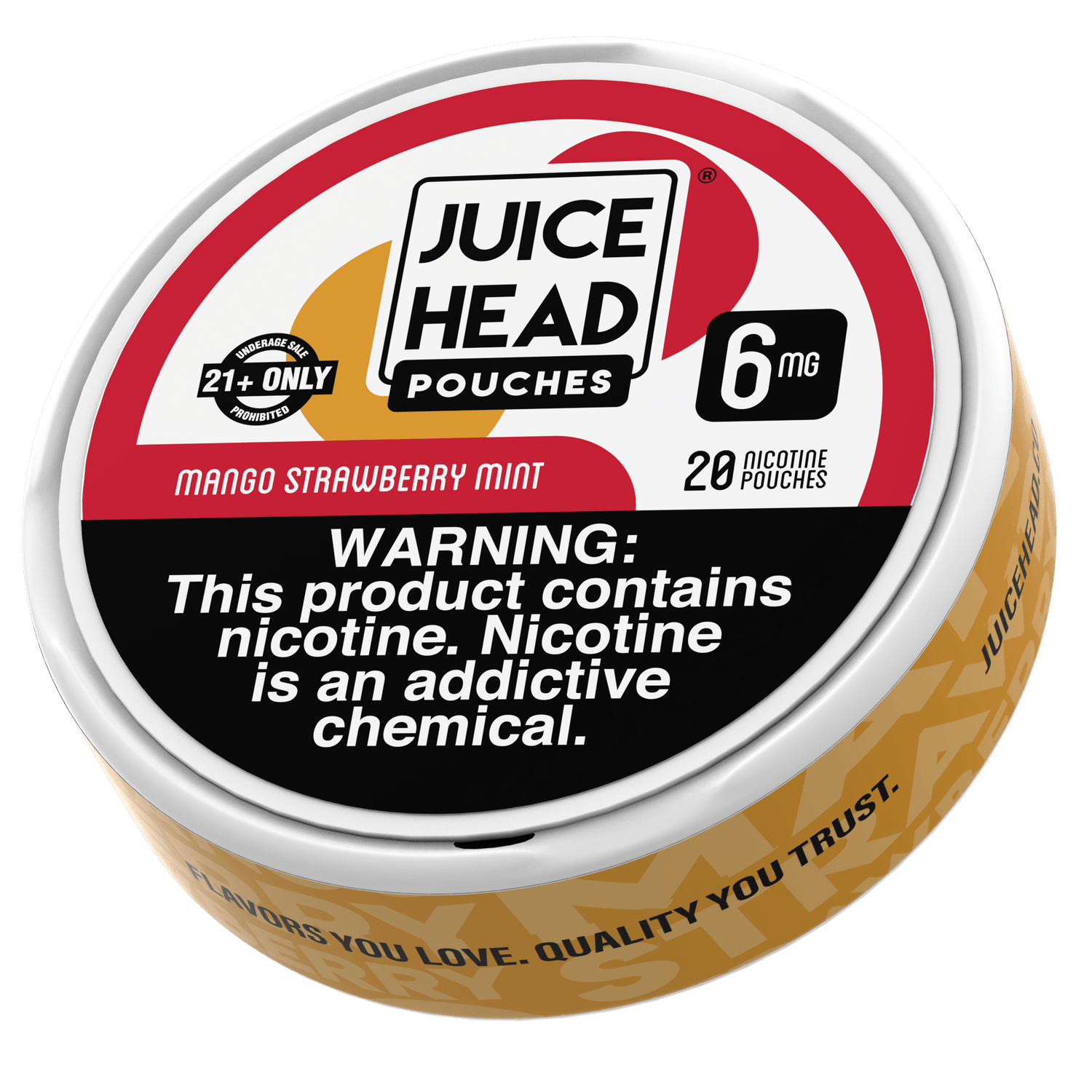 Mango Strawberry Mint - Juice Head Nicotine Pouches - 20ct