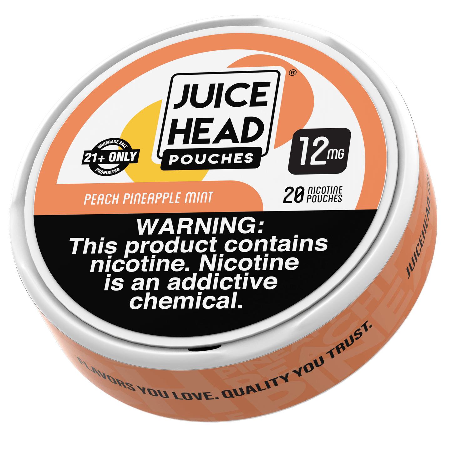 Peach Pineapple Mint - Juice Head Nicotine Pouches - 20ct