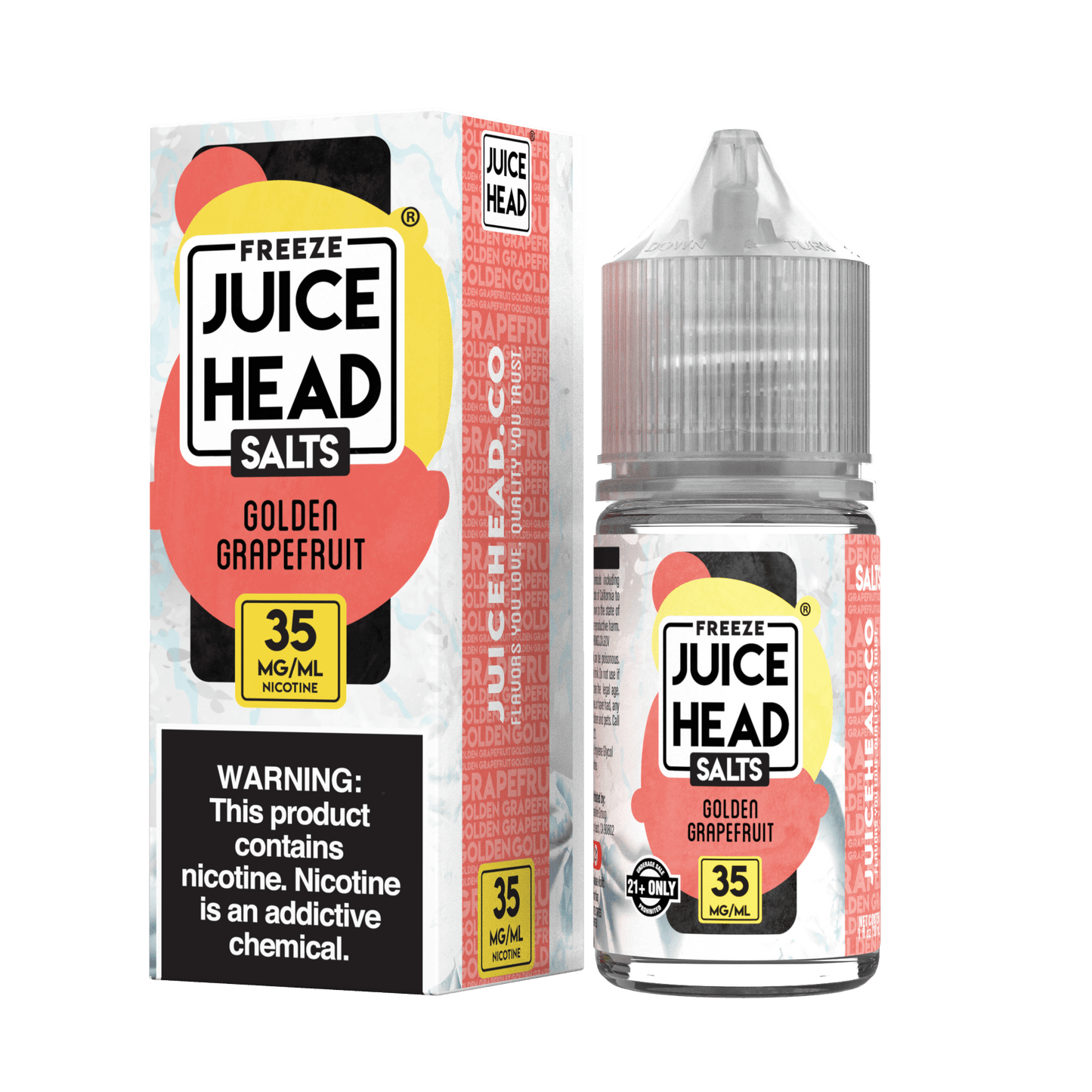Freeze Golden Grapefruit - Juice Head Salts - 30ML