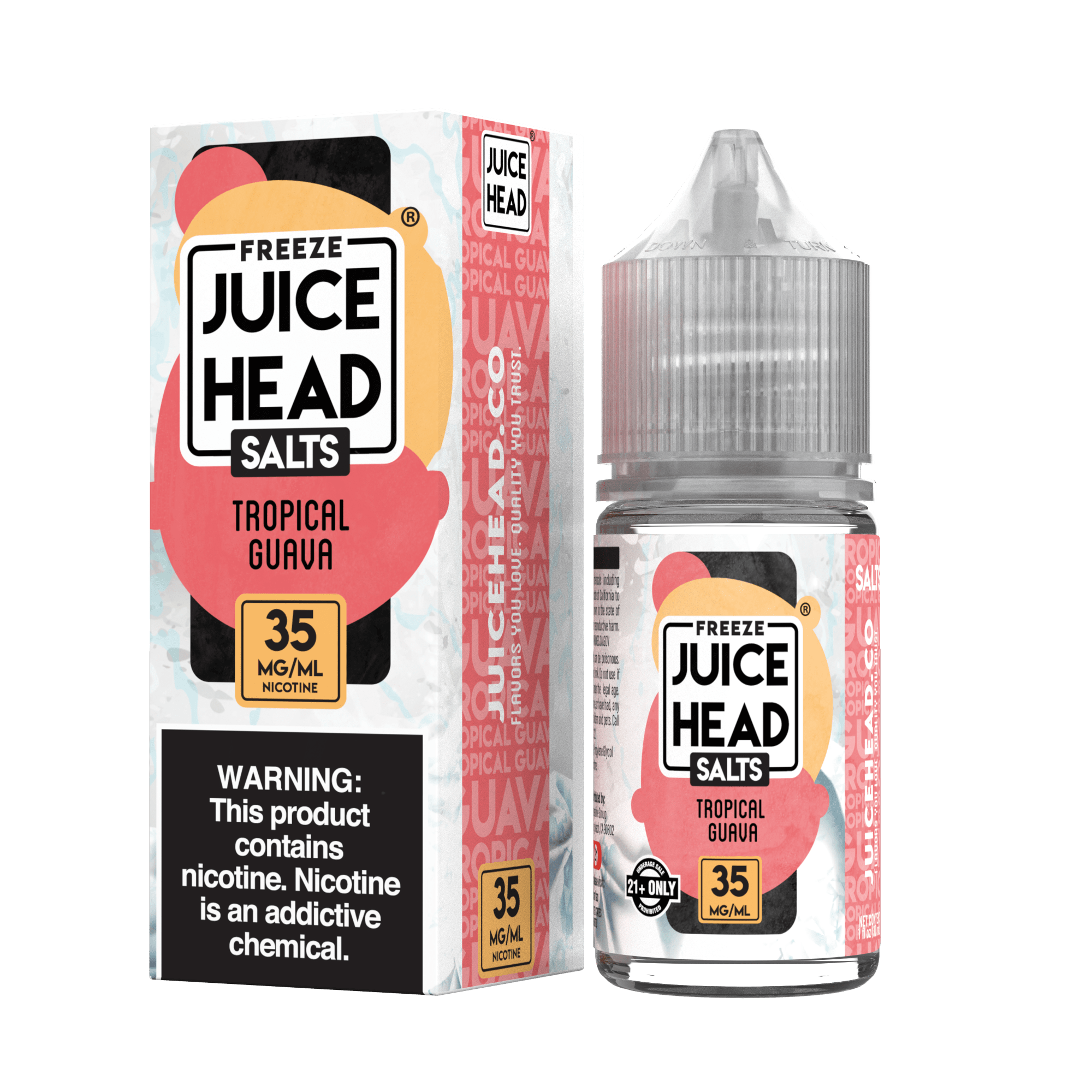 Tropical Guava FREEZE SALT - Juice Head - Salt Nic | Giant Vapes