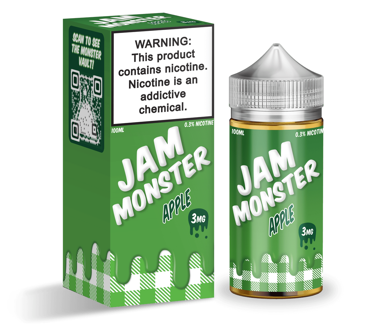 Apple - Jam Monster - Giant Vapes - Vape Juice Apple - Jam Monster - Giant Vapes - Vape Juice