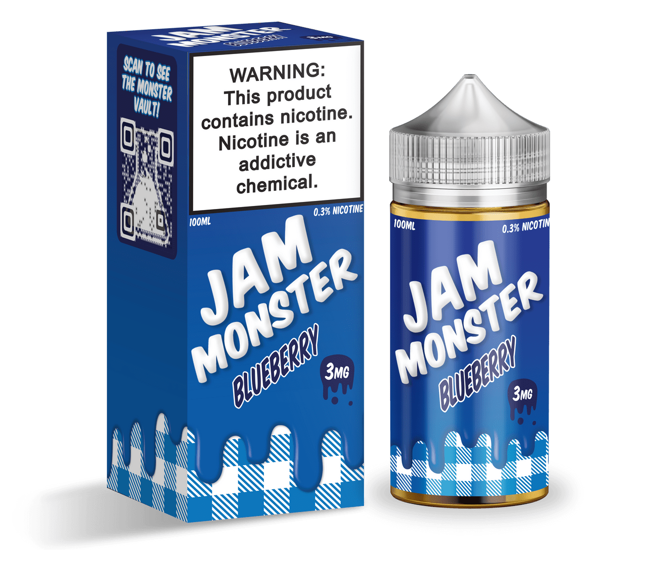 Blueberry - Jam Monster - 100mL