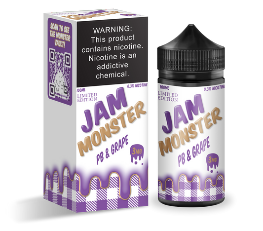 Grape - PB and Jam Monster - 100mL