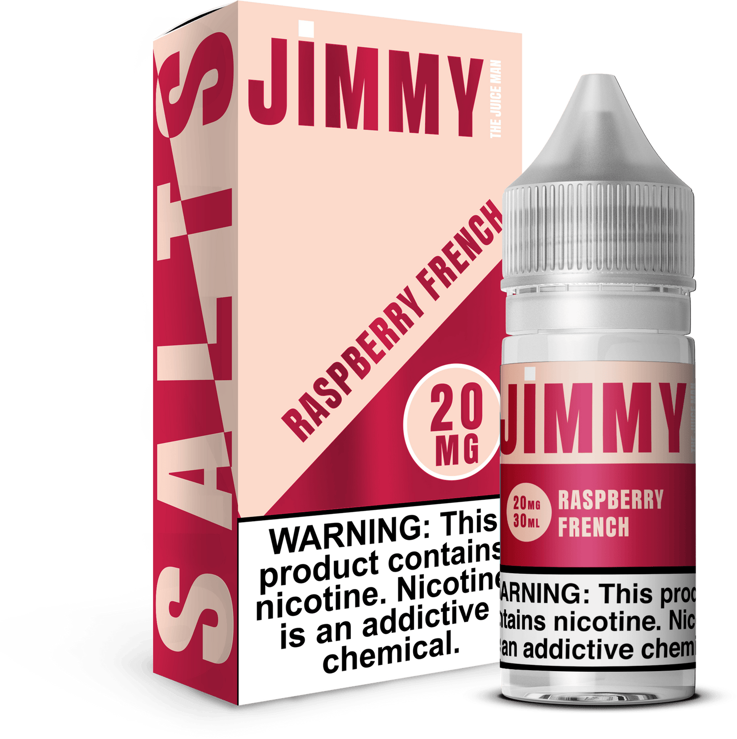 Raspberry French SALT - Jimmy The Juice Man - 30mL