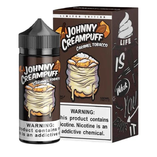 pax plus vape Caramel Tobacco - Johnny Creampuff - Vape Juice