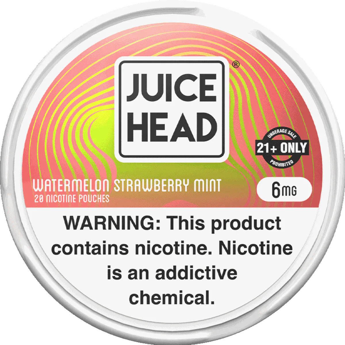 Watermelon Strawberry Mint - Juice Head Nicotine Pouches - 20ct