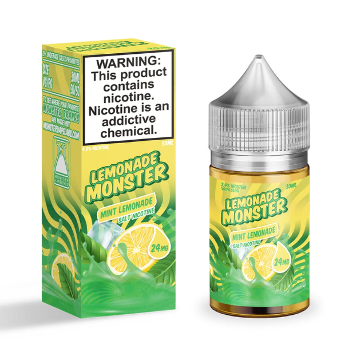 Mint Lemonade SALT - Lemonade Monster - Vape Juice | Giant Vapes Mint Lemonade SALT - Lemonade Monster - Vape Juice | Giant Vapes