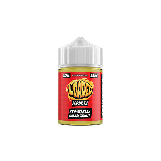 Strawberry Jelly Donut SALT - Loaded E-Liquid / Ruthless Vapor - 60mL