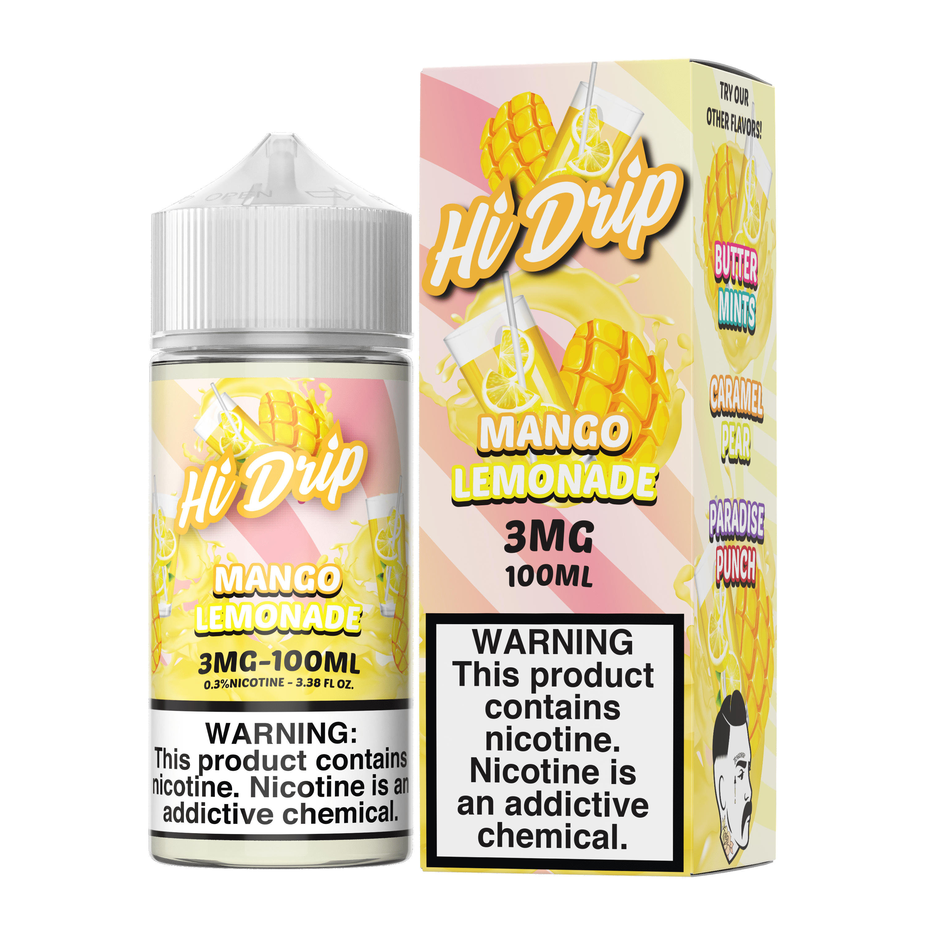 mango e-liquid vape juice Mango Lemonade - Hi Drip - Vape Juice