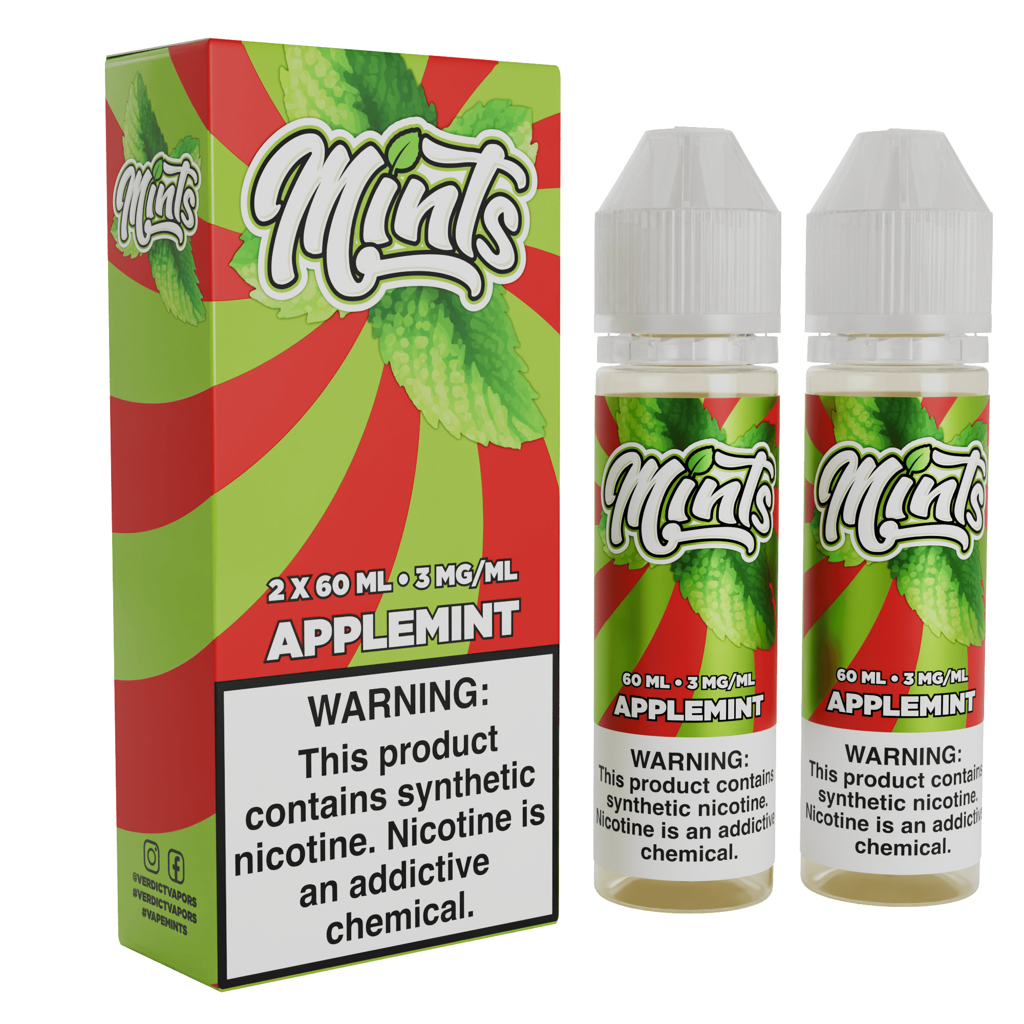 2x vape juice Applemint - Mints Vape Co. - Vape Juice 2x vape juice Applemint - Mints Vape Co. - Vape Juice