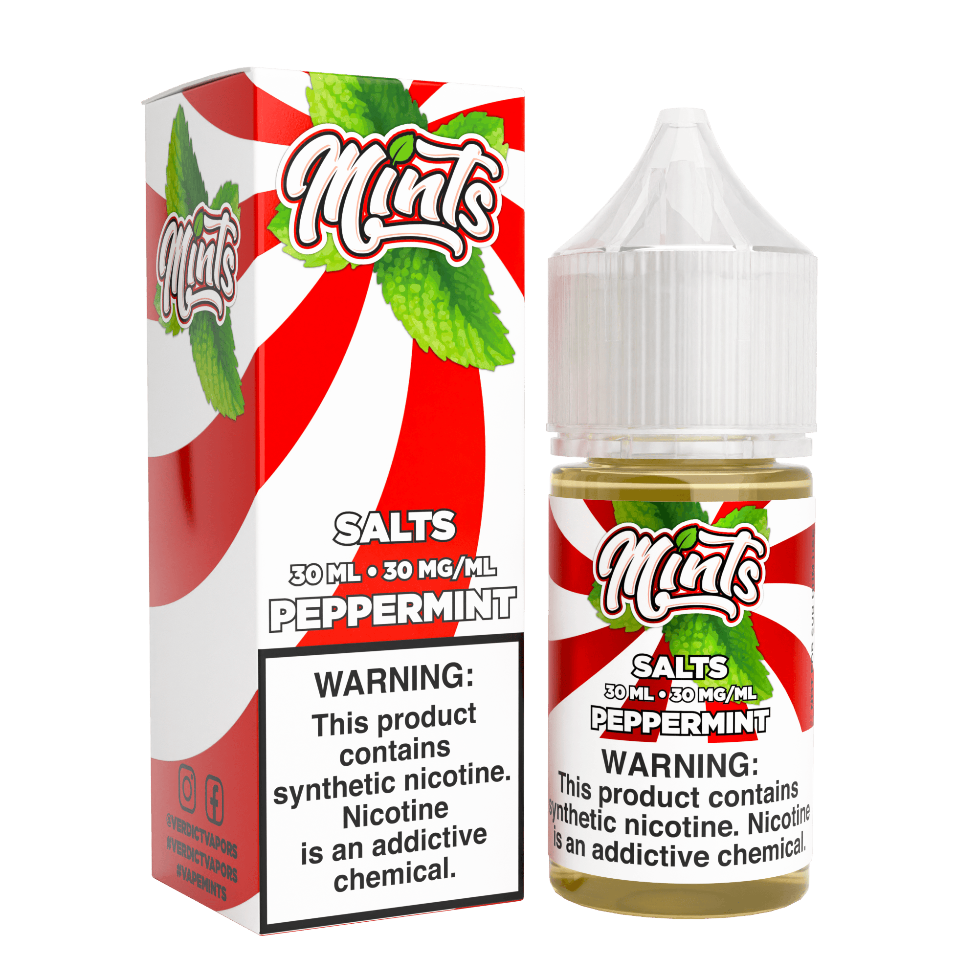 elf bar vape uk Peppermint SALT - Mints Vape Co. - Vape Juice