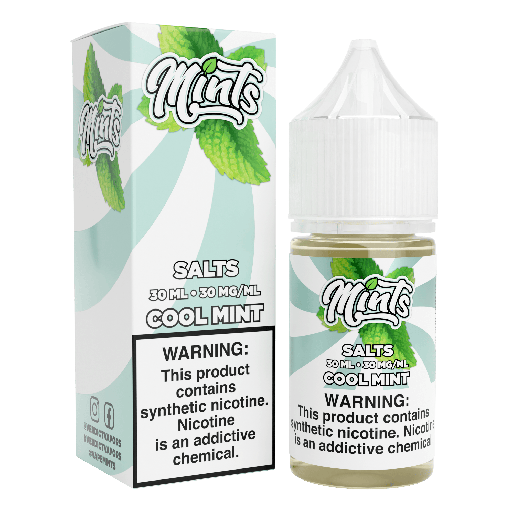 Cool Mint SALT - Mints Vape Co. - Vape Juice