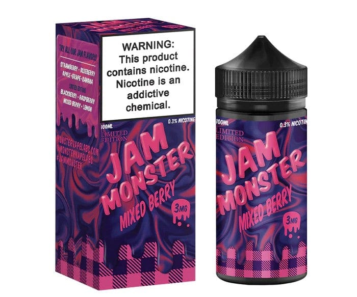 jam monster disposable vape Mixed Berry - Jam Monster - Giant Vapes