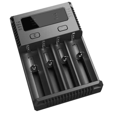 Nitecore Intellicharger i4 Battery Charger | Smart 4-Slot Charger  Giant  Vapes