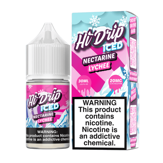 Nectarine Lychee ICED SALT - Hi Drip - 30mL