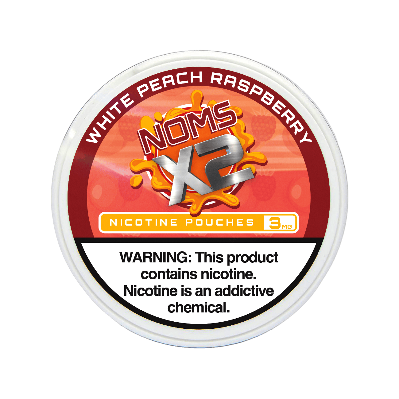 White Peach Raspberry - Noms X2 Nicotine Pouches - 20ct