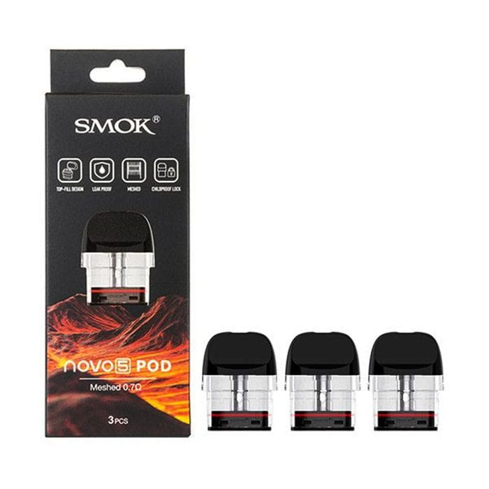 SMOK Novo 5 Replacement Pods - Giant Vapes