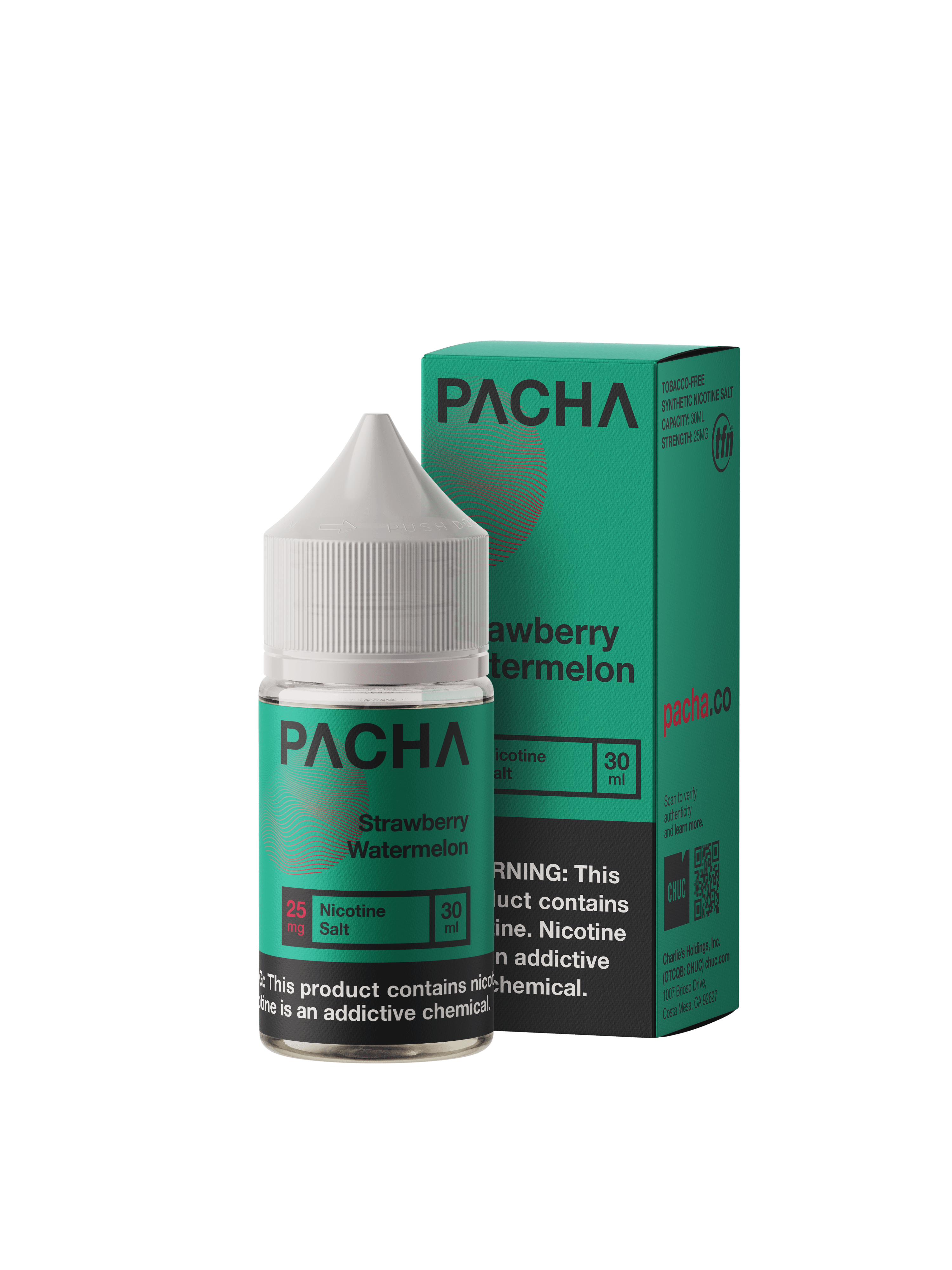 Strawberry Watermelon - Pachamama SALTS - Salt Nicotine | Giant Vapes