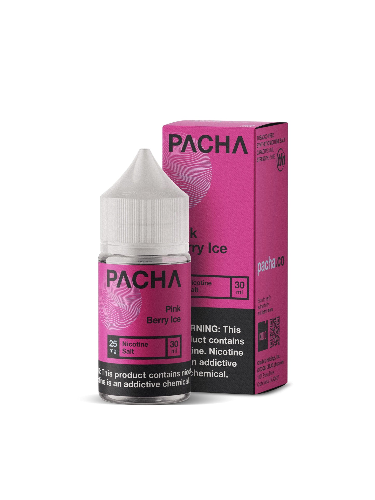 Pink Berry ICE - PACHA Syn Salts - 30mL
