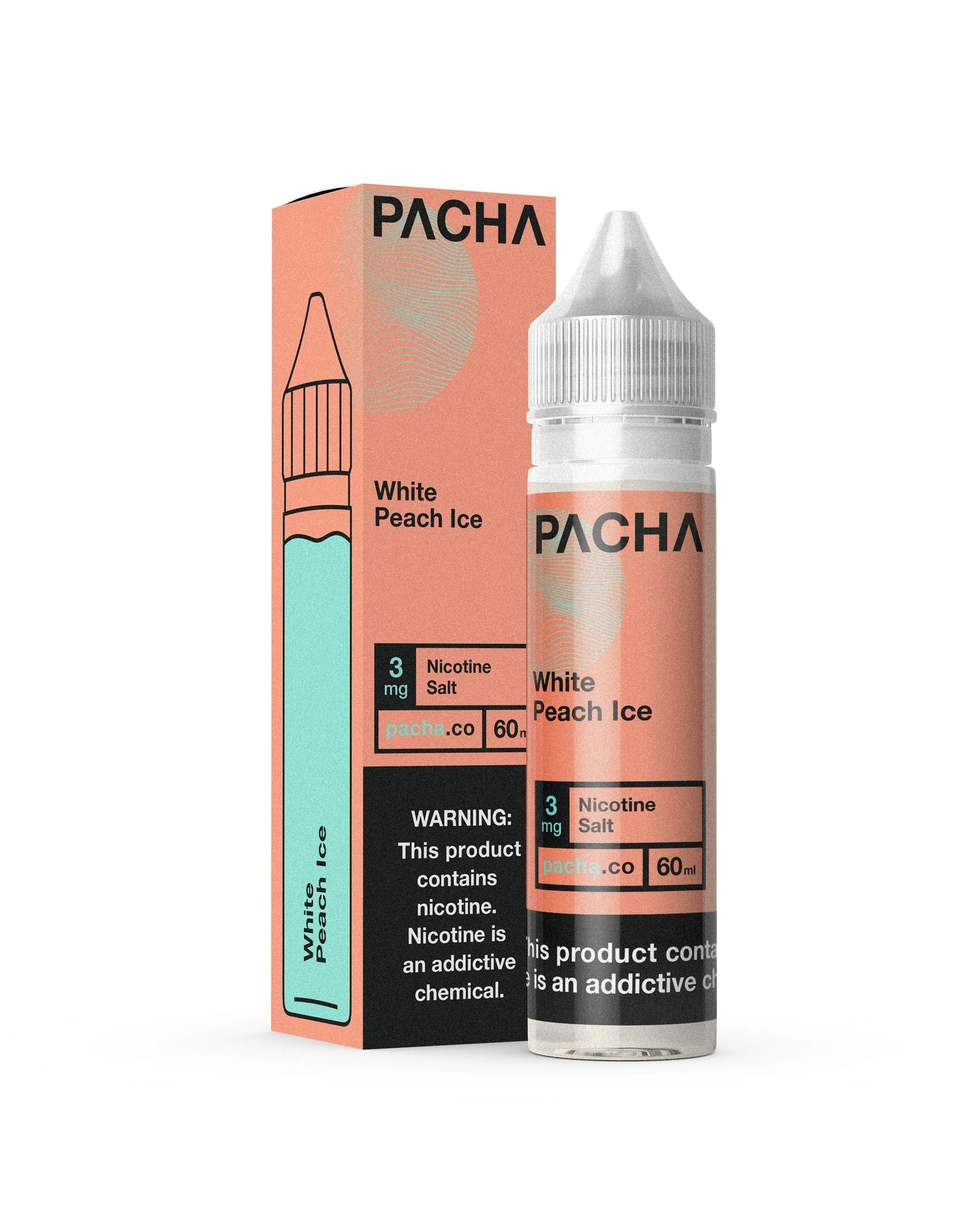 White Peach Ice - Pachamama - 60mL