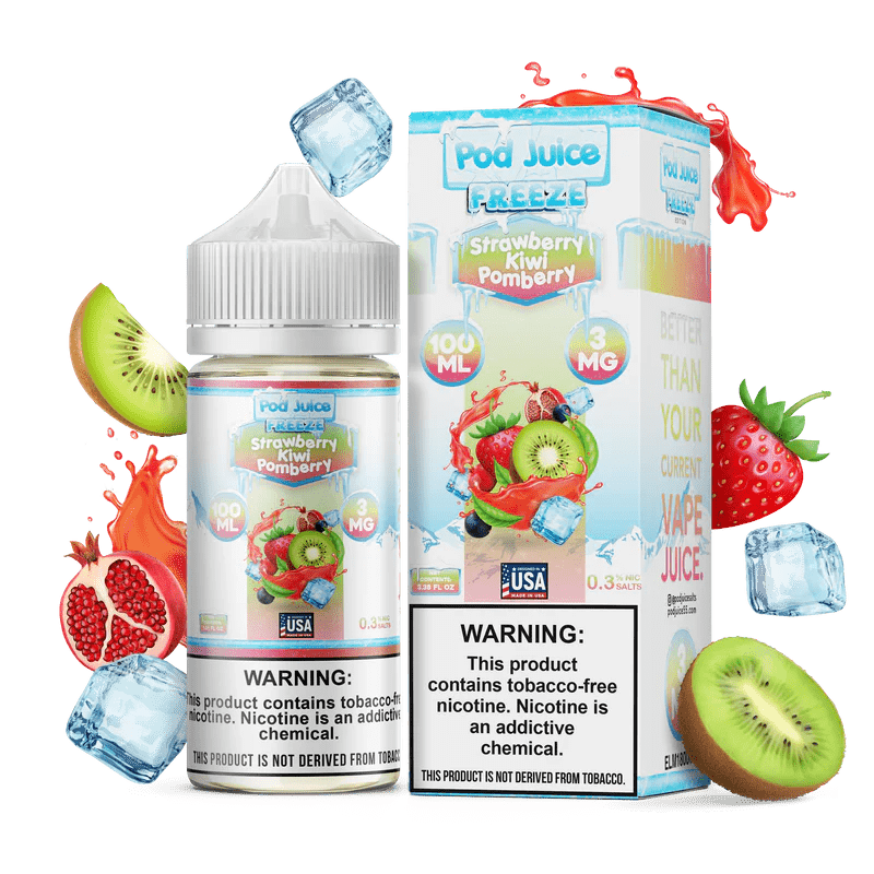 Pod Juice Frozen Strawberry Frozen Strawberry By Pod Juice · Wholesale  Nicotine Salts