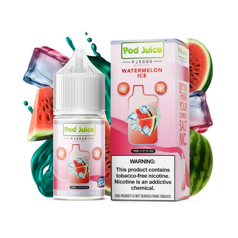 Watermelon ICE PJ5000 SALT - Pod Juice - Salt Nicotine | Giant Vapes Watermelon ICE PJ5000 SALT - Pod Juice - Salt Nicotine | Giant Vapes