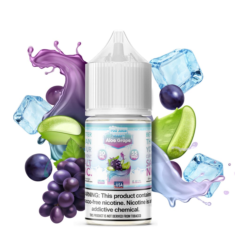 Aloe Grape Freeze SALT - Pod Juice - Salt Nic Vape Juice | Giant Vapes Aloe Grape Freeze SALT - Pod Juice - Salt Nic Vape Juice | Giant Vapes