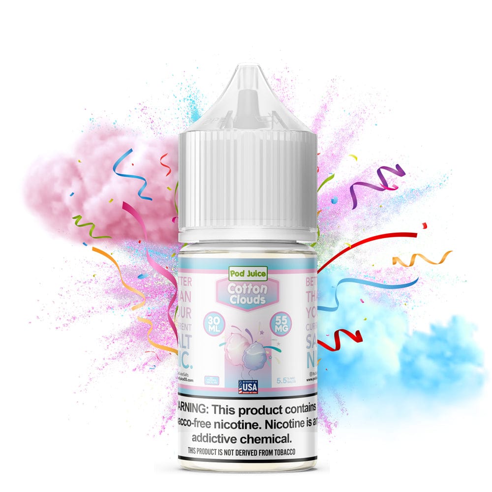 Cotton Clouds SALT - Pod Juice - Salt Nicotine | Giant Vapes Cotton Clouds SALT - Pod Juice - Salt Nicotine | Giant Vapes