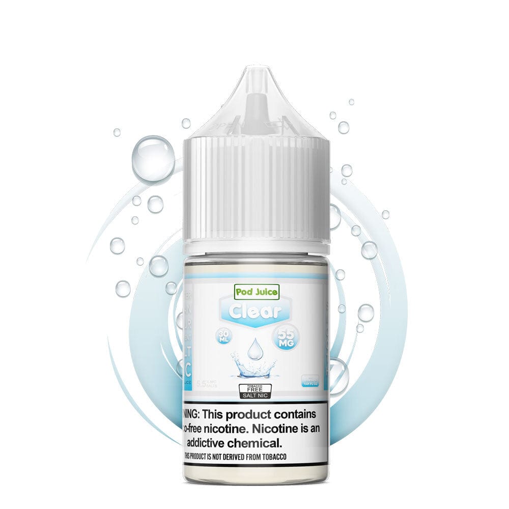 Clear SALT - Pod Juice - Salt Nic Vape Juice | Giant Vapes Clear SALT - Pod Juice - Salt Nic Vape Juice | Giant Vapes